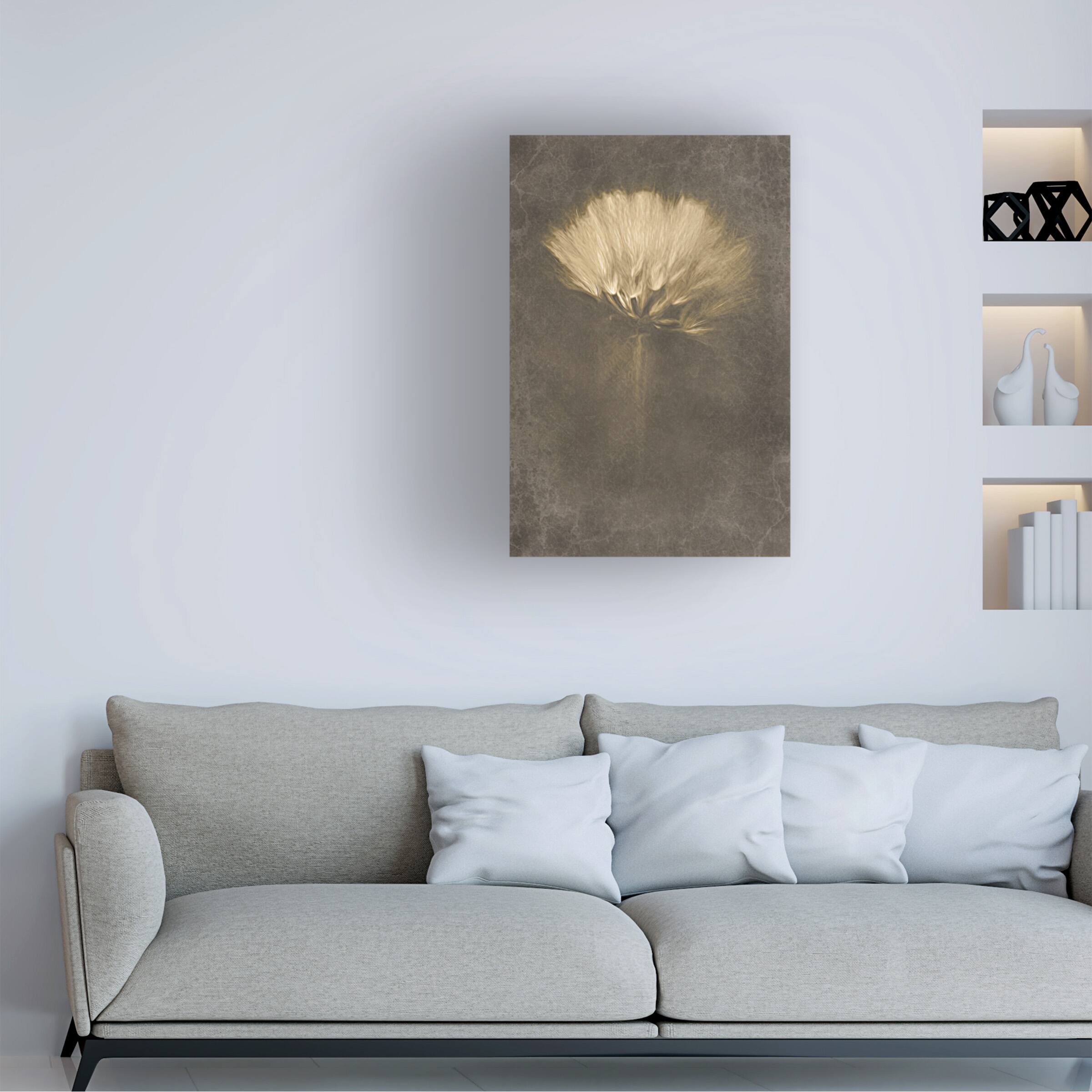 Back. Trademark Fine Art - Cicek Kiral Mysterious Days Canvas Art - 30 x 47 Inches - 30x47 - Multicolor.