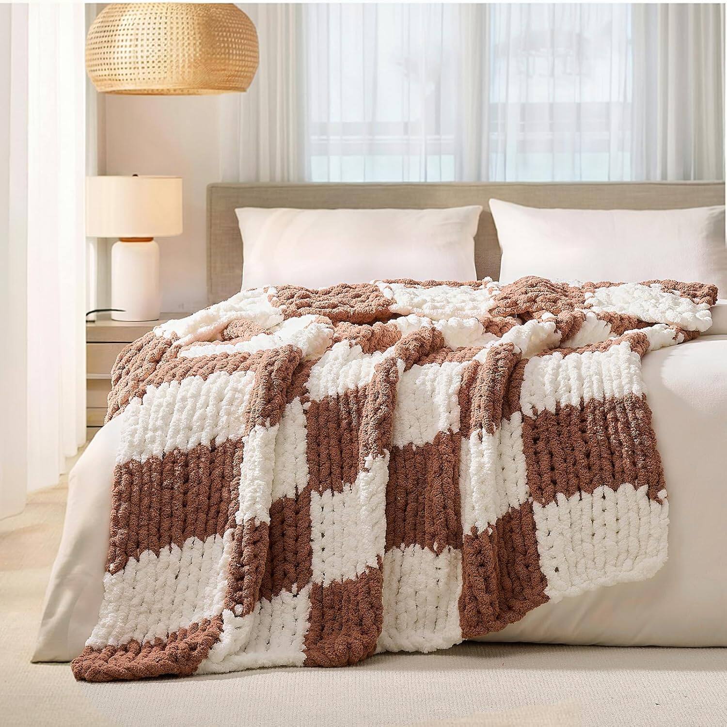 color:BrownCheckered+size:50"x60"