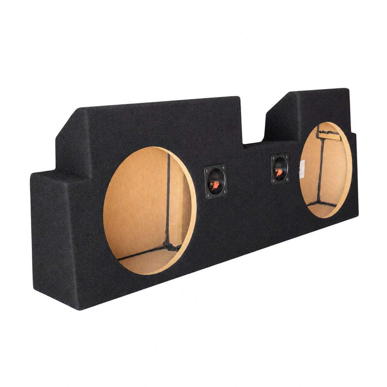Alt View 1. SoundBox - SoundBox LCE-J002/12U, Jeep Gladiator Dual 12 Subwoofer Enclosure, 2019-2024.