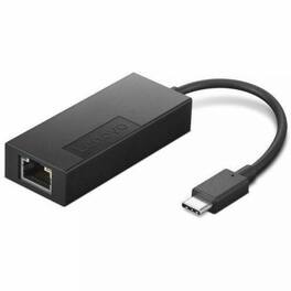 Lenovo - USB-C to 2.5G Ethernet Adapter - USB Type C - 1 Port(s) - 1 - Twisted Pair - 2.5GBase-T - Black