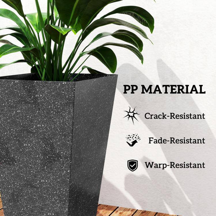 PP MATERIAL  
- Crack-Resistant  
- Fade-Resistant  
- Warp-Resistant