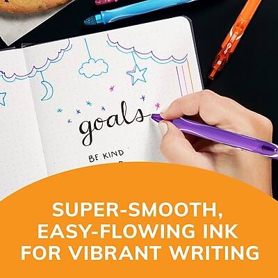 HC goals, BE KIND  
SUPER-SMOOTH, EASY-FLOWING INK FOR VIBRANT WRITING