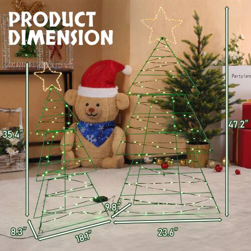 PRODUCT DIMENSION  
35.4" x 47.2" x 9.8" x 8.3" x 18.1" x 23.6"