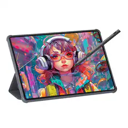 Viewedge - Standalone Drawing Tablet No Computer Needed, Portable 11 Inch 90Hz Refresh Rate Anti-Glare Screen - Gray