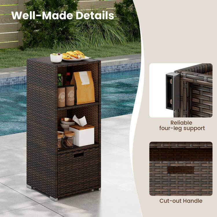 Well-Made Details  
Reliable four-leg support  
Cut-out Handle