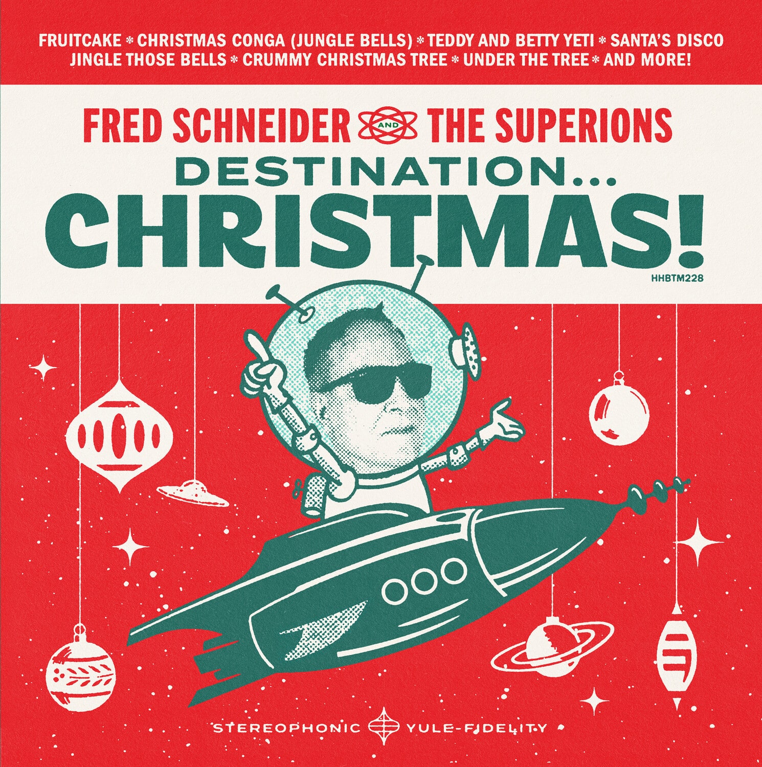 Fred Schneider & The Superions - Destination Christmas  - VINYL LP