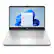 Alt View 3. HP - HP 14" HD Touchscreen Notebook Intel N150 4GB RAM 128GB SSD + Wireless Mouse + Microsoft 365 - Winter Lavender.