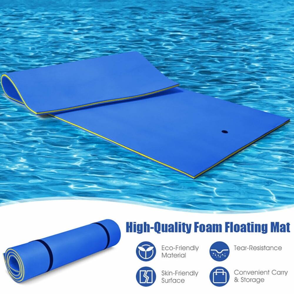 High-Quality Foam Floating Mat  
Eco-Friendly Material  
Tear-Resistance  
Skin-Friendly Surface  
Convenient Carry & Storage