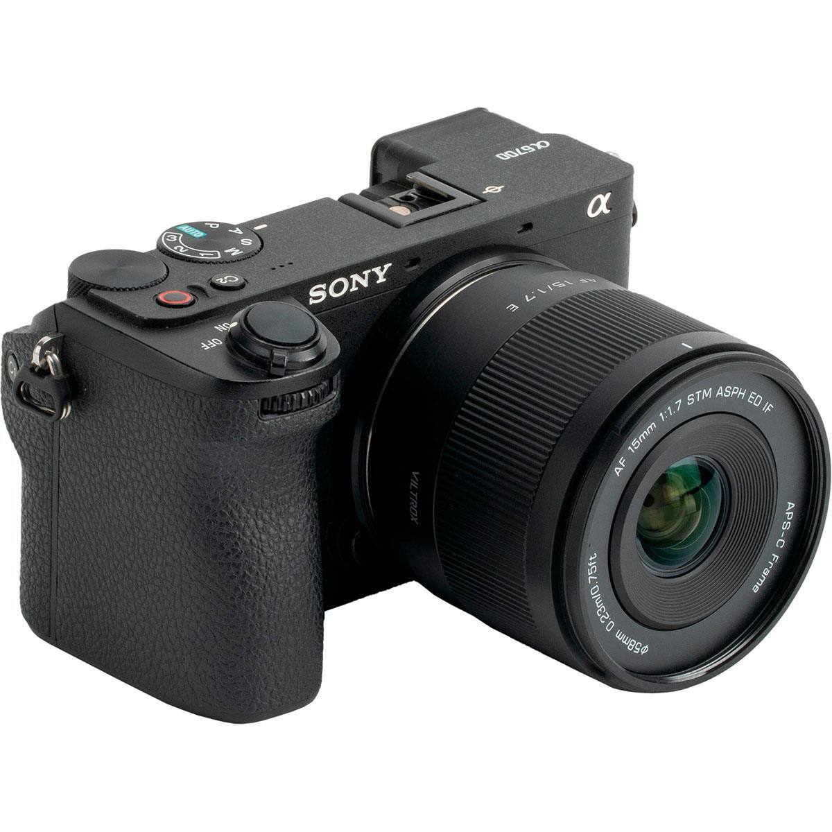 AUTO P A 2 S M C2 NO OFF

SONY

OK6700 a E 15/1.7

VILTROX

STM ASPH ED 1:1.7 IF 15mm AF APS-C .75ft Frame 0.23m/0 0 58mm