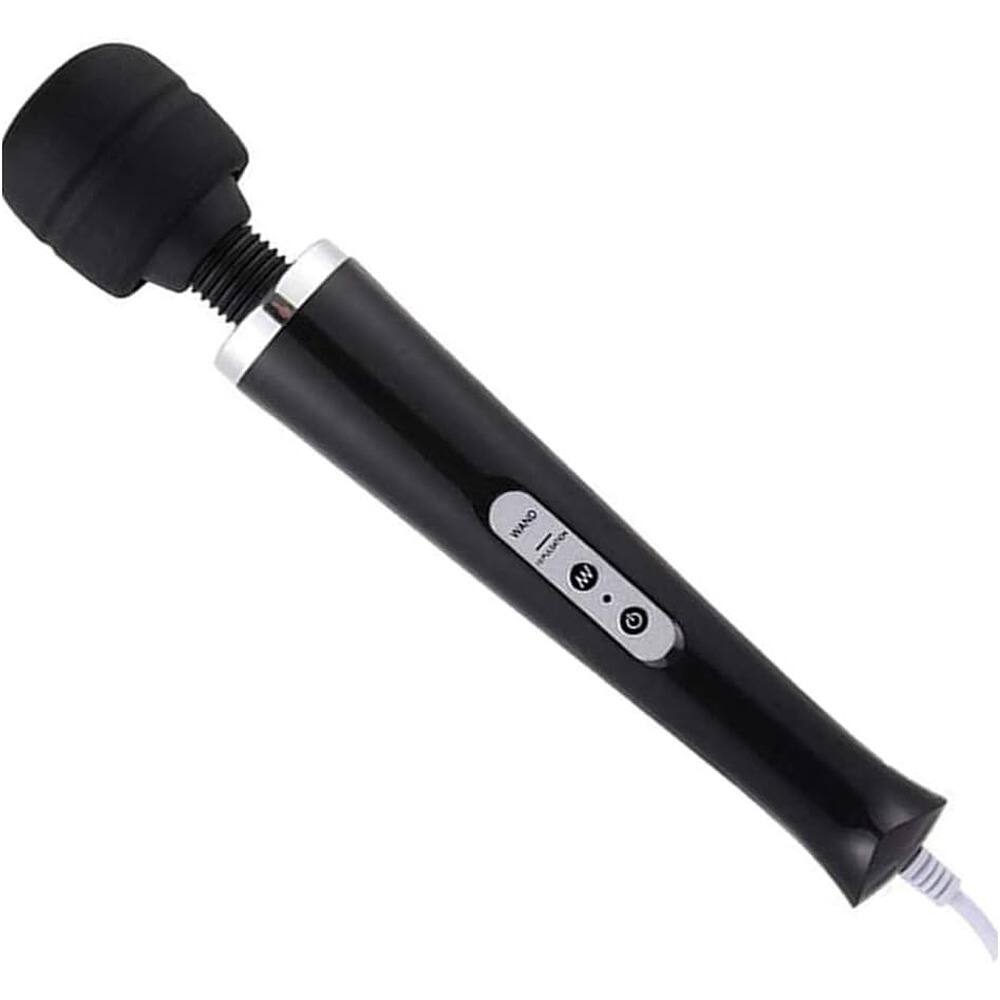 Angle. Schertz - Deep-Tissue Full Body Massager, Powerful Vibrating Design with 10 Speeds, Black.