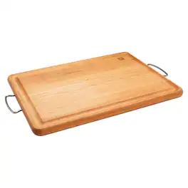 ZWILLING - Wood Carving Board with Handles - cherry