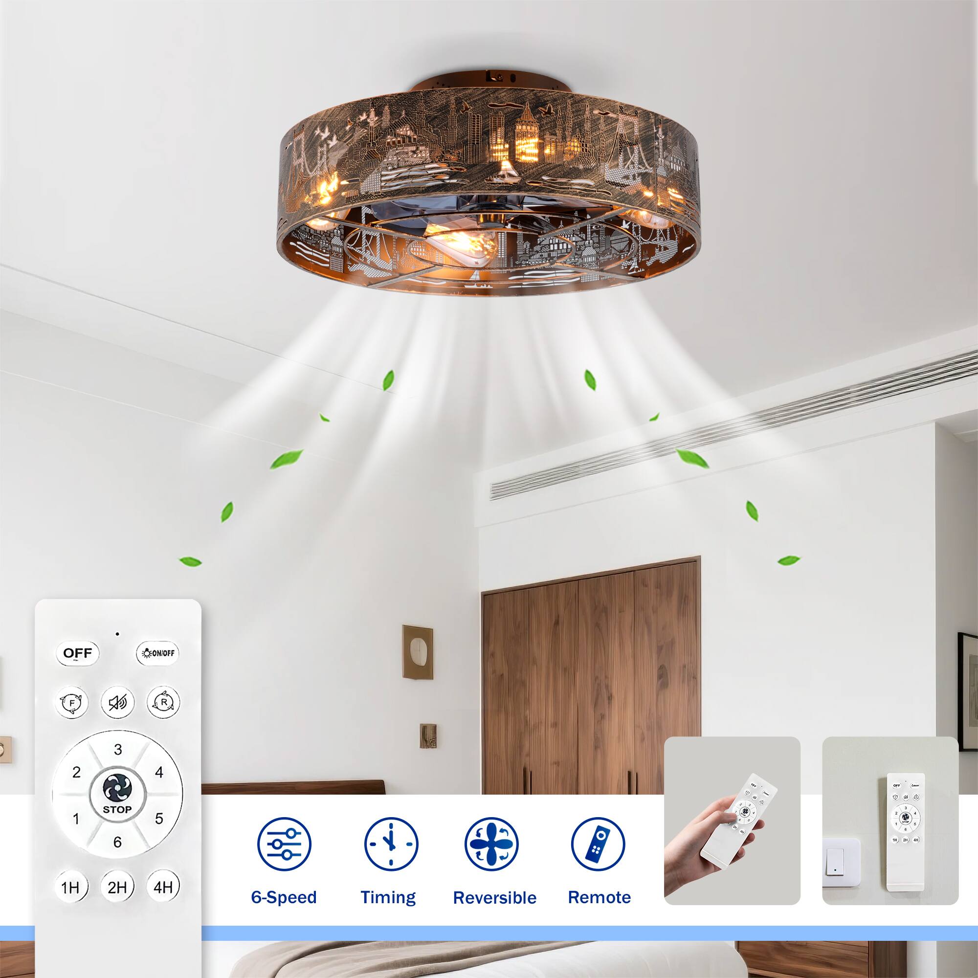 OFF  
CONOFF  
1 2 3 4 STOP 5 6  
1H 2H 4H  

6-Speed  
Timing  
Reversible  
Remote