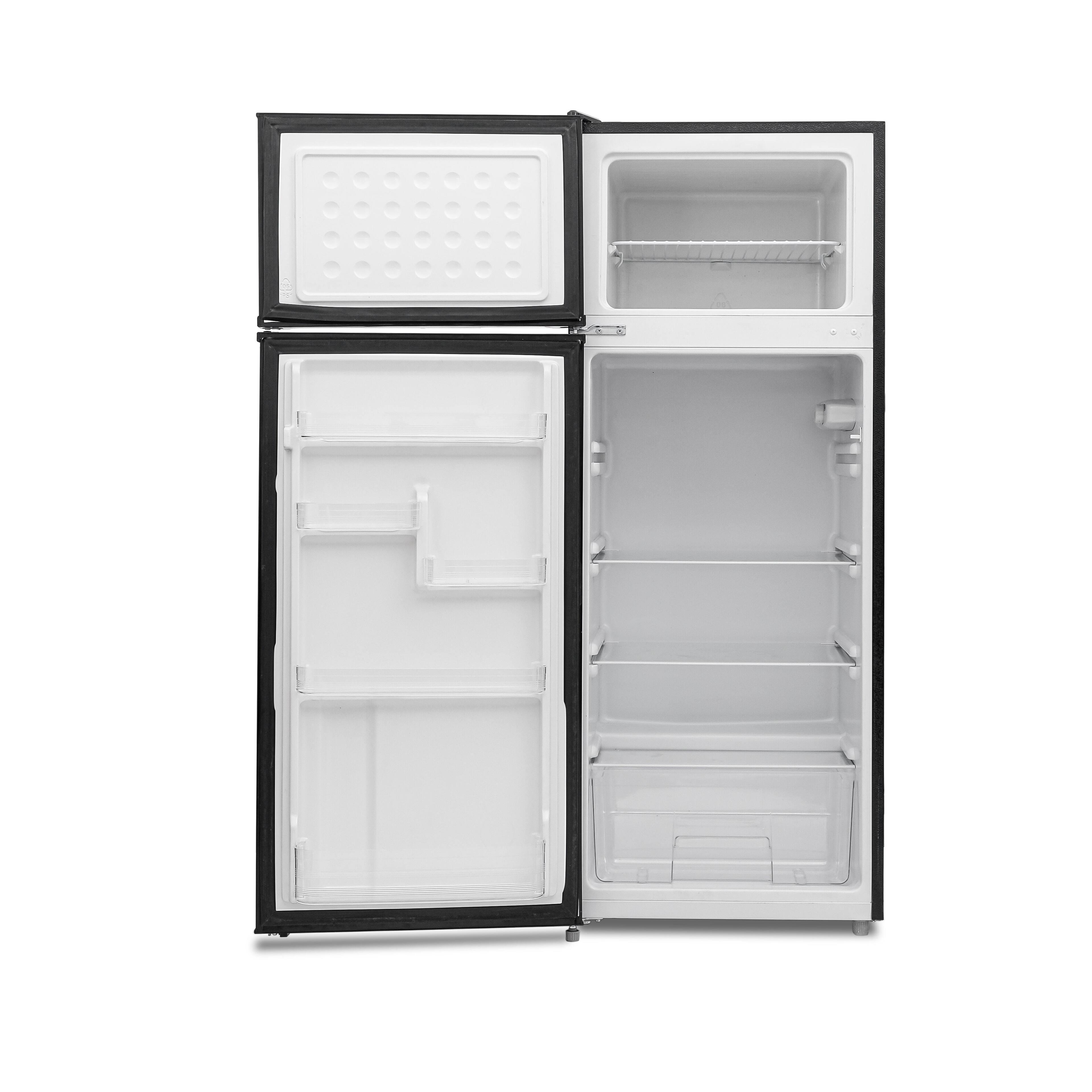Alt View 2. Commercial Cool - COMMERCIAL COOL 7.7 Cu.Ft. Top Mount Refrigerator, Black - Black.