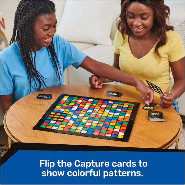 Flip the Capture cards to show colorful patterns.