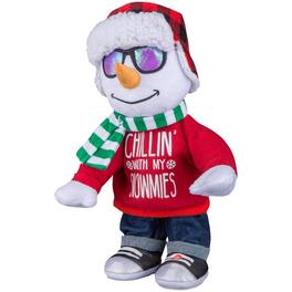 Gemmy - Chillin' With My Snowmies Animated Decor 14.17 in. (Case of 6) - Multicolored