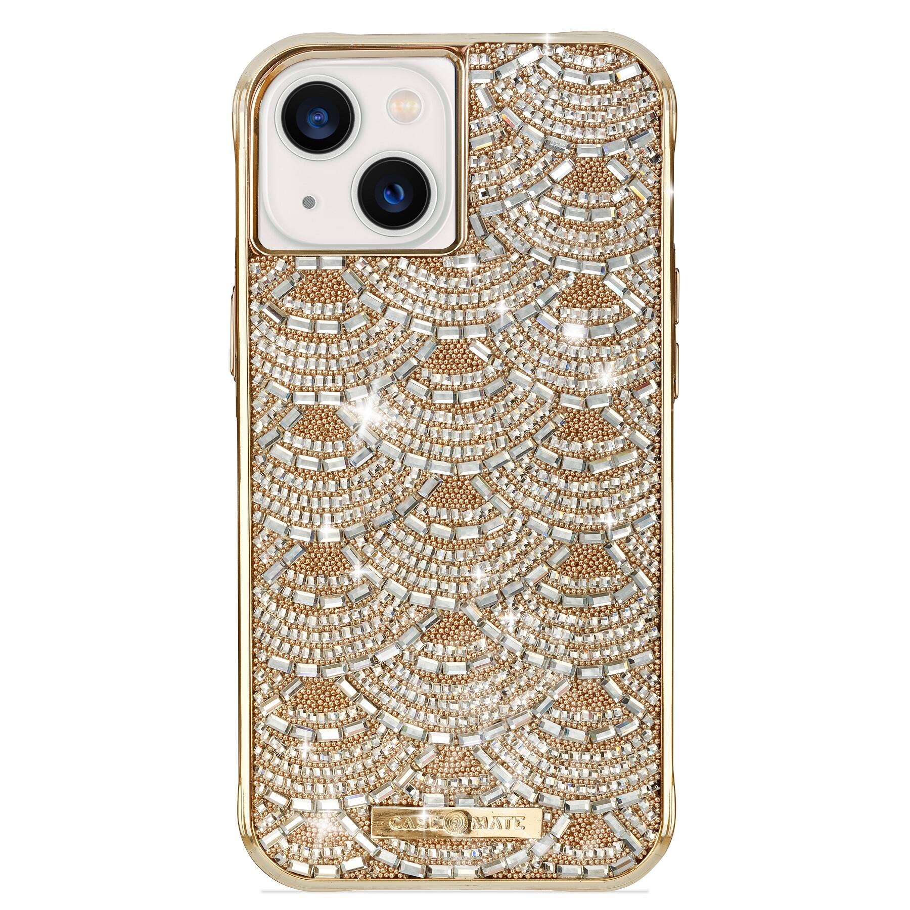 Front. Case-Mate - Antimicrobial Hardshell Case for Apple iPhone 14 Plus - Brilliance Chandelier.