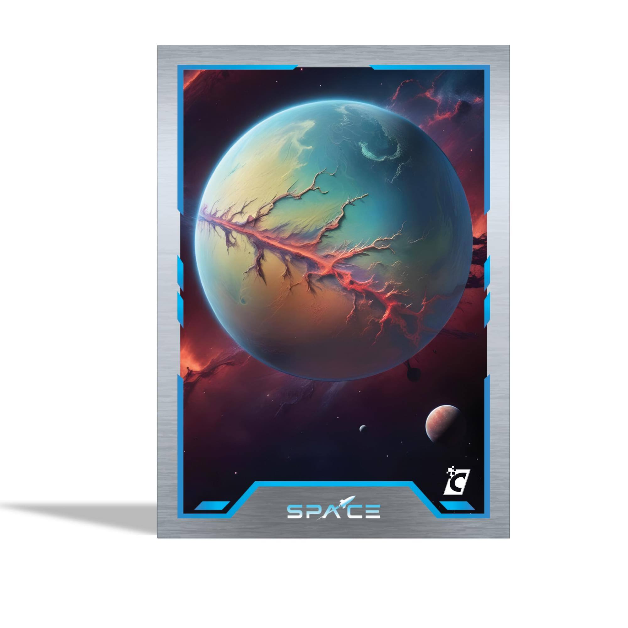 Alt View 10. Cardsmiths - SPACE: Galactic Edition Trading Cards 8-Pack Mega Box - Multi-Colored.