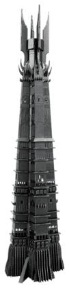 Metal Earth - Premium Series Orthanc 3D Metal Model Kit Fascinations - Silver