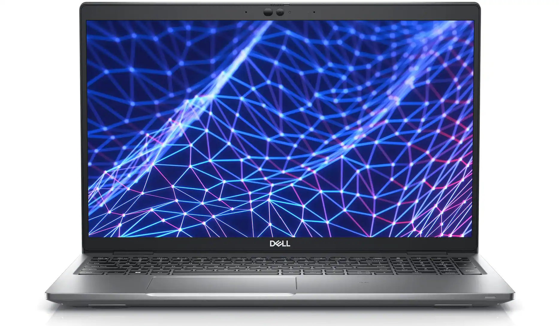 Front. Dell - Latitude 5530 Notebook Laptop PC | Intel Core i5-12th | 15.6" FHD Touchscreen | 16GB RAM + 256GB NVMe | WebCam | Win 11. - Silver.