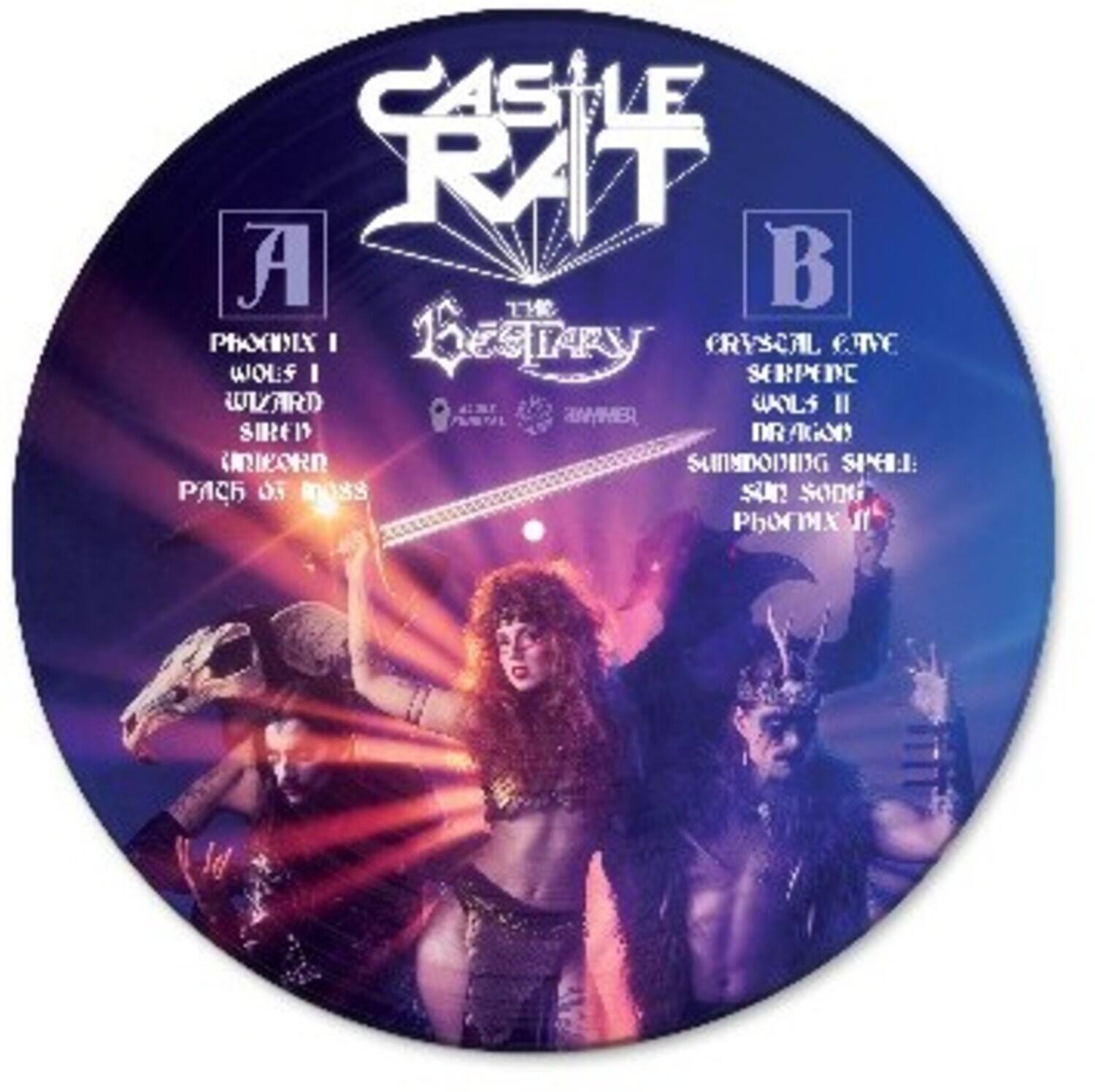 Castle Rat - The Bestiary - Picture Disc   - VINYL LP