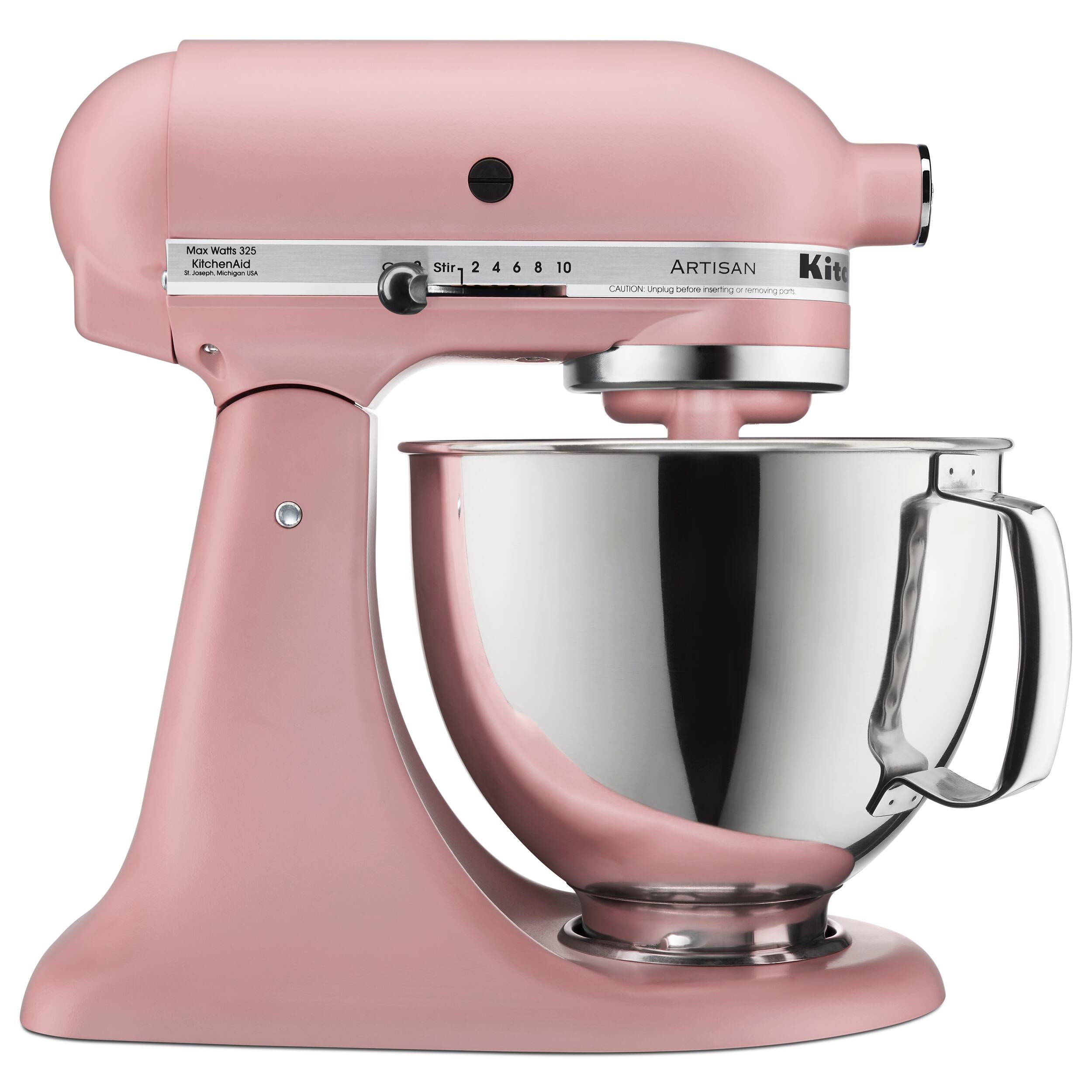 KitchenAid - Artisan Series 5 Quart Tilt-Head Stand Mixer - KSM150PSDR - Dried Rose