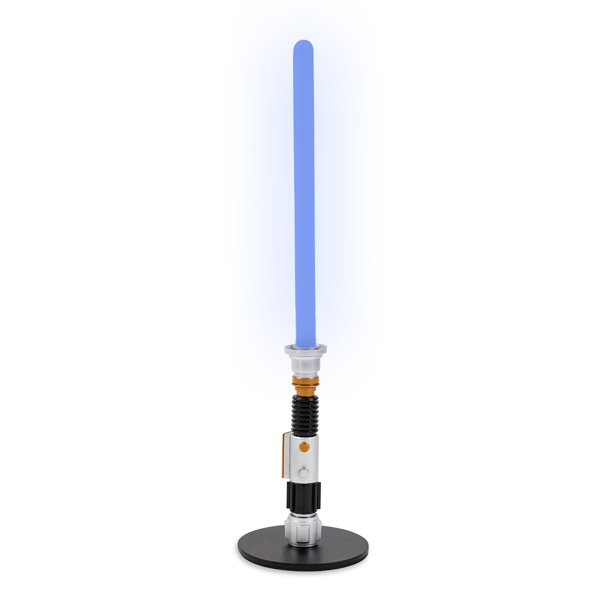 Front. Star Wars - Star Wars Obi-Wan Kenobi Blue Lightsaber 12-Inch Mini LED Mood Light - Blue.