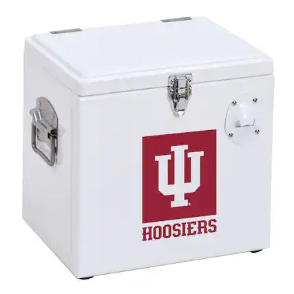 Front. Indigo Falls - Indiana Hoosiers 24-Can Party Cooler - Red.