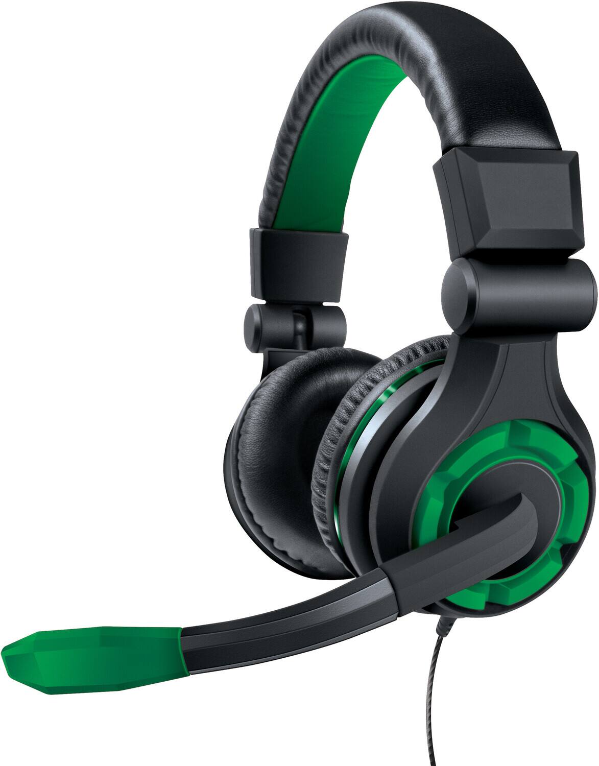 Alt View 2. dreamGEAR - Wired Headset - DreamGear GRX-340 Headset with Boom Mic and In-Line Remote – Compatible with Xbox and PC - Black.