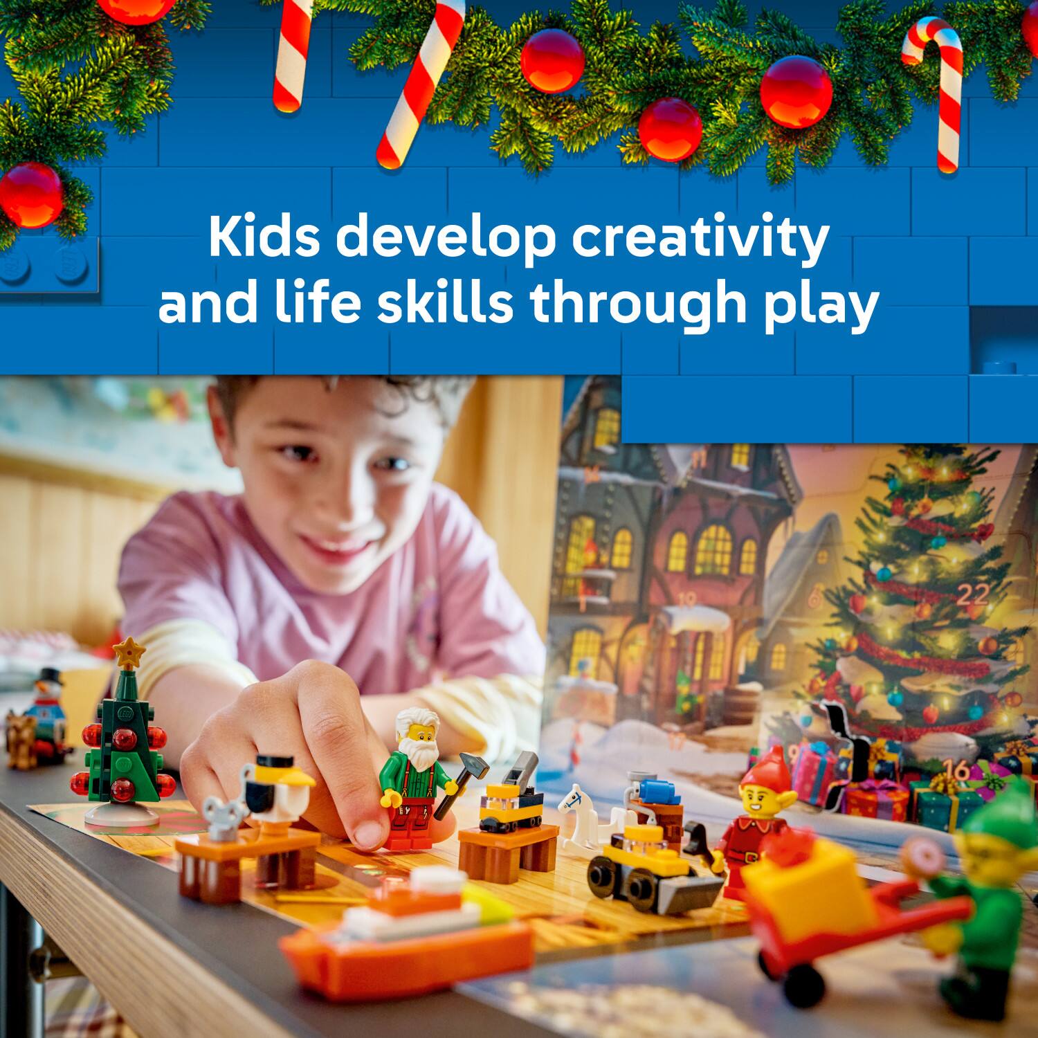 Kids develop creativity and life skills through play