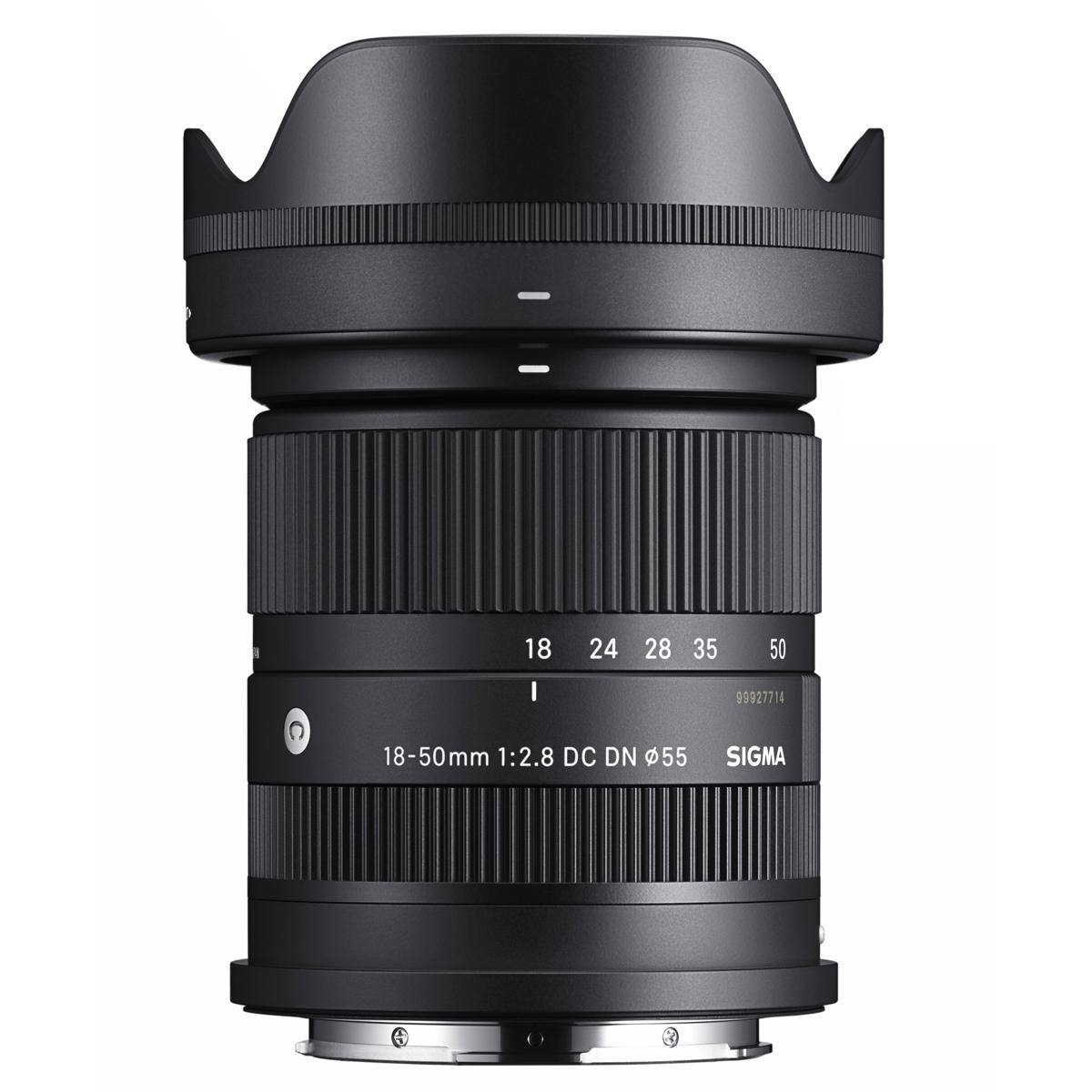18 24 28 35 50  
99927714  
18-50mm 1:2.8 DC DN Ø55  
SIGMA