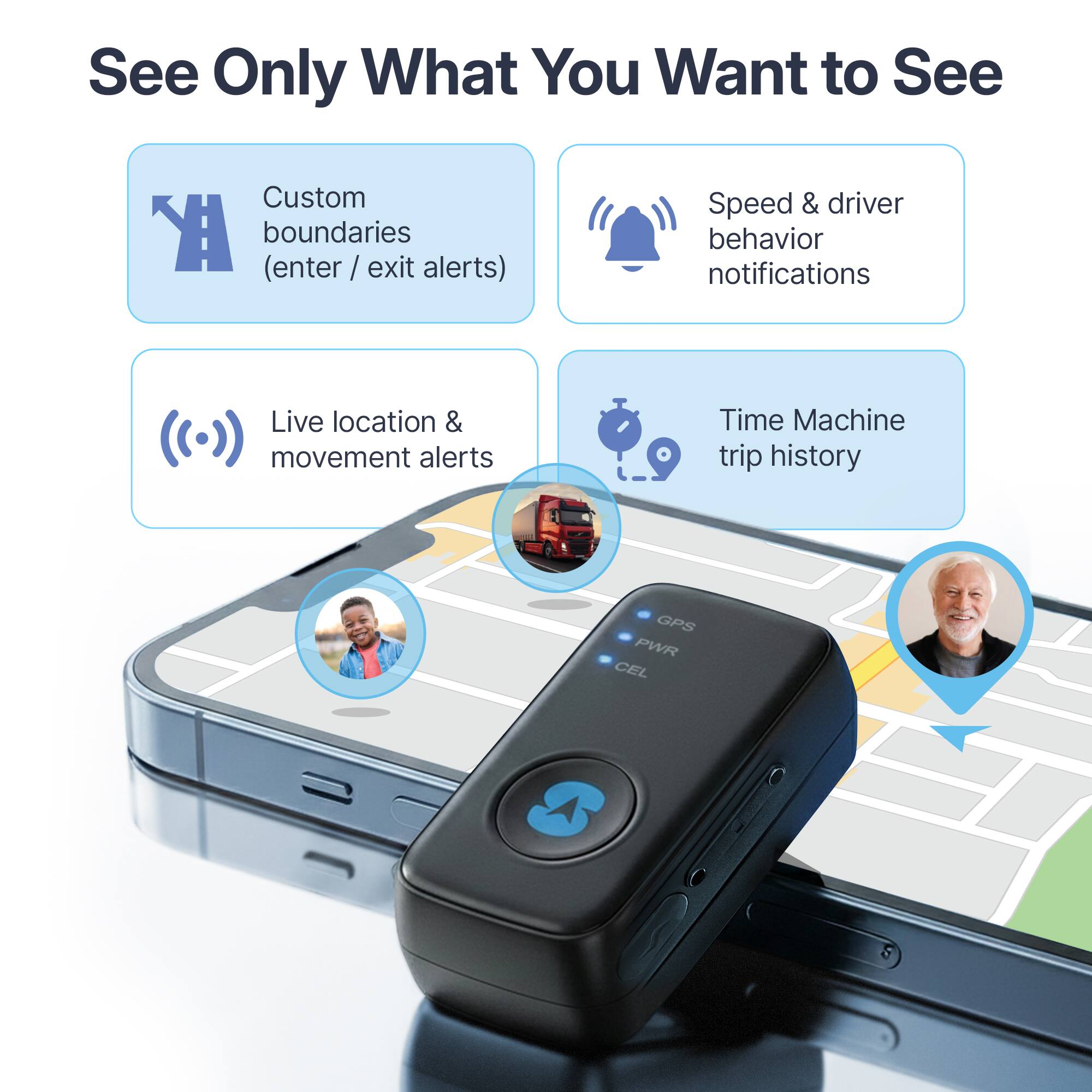 Spytec GPS Atlas Mini GPS Tracker for Vehicles Cars Trucks with