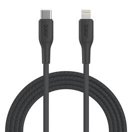 AXS - PROCharge USB-C to Lightning Braided Cable 8FT - Black