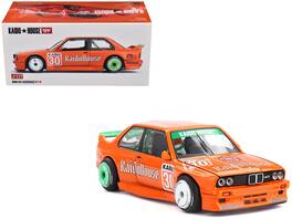 BMW M3 "KaidoHaus V1" #30 (Designed by Jun Imai) "Kaido House" Special 1/64 Diecast Model Car by Mini GT - Orange