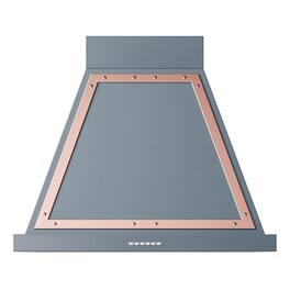 ILVE - 30 inches - Externally Vented - Wall Range Hood - Blue Grey