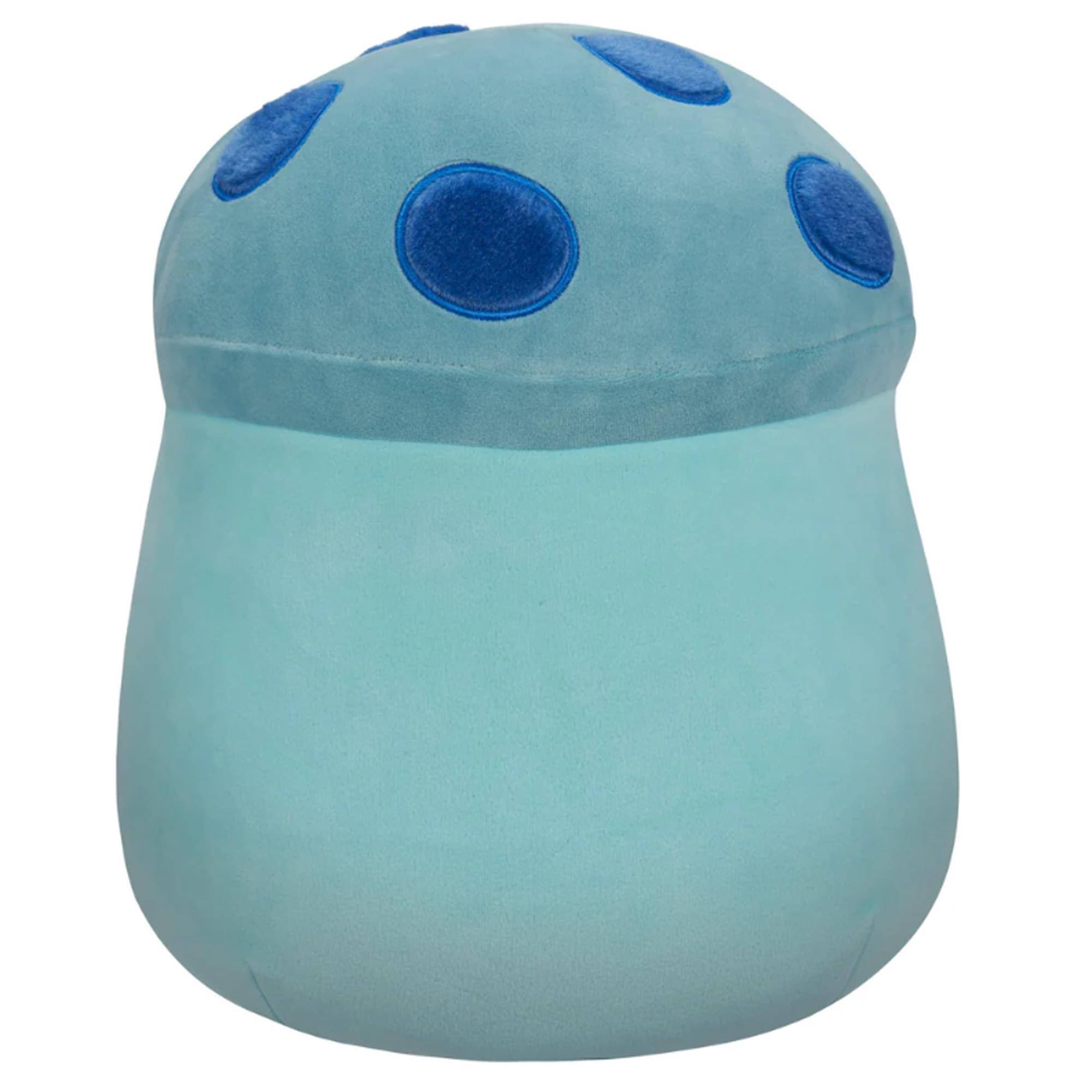 Alt View 10. Kellytoy - Squishmallow 12 Inch Plush | Ankur the Teal Mushroom - Blue.