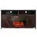 Alt View 9. Gymax - Gymax 59'' Fireplace TV Stand W/ 25'' 1350W Electric Fireplace Heater Coffee - Coffee.