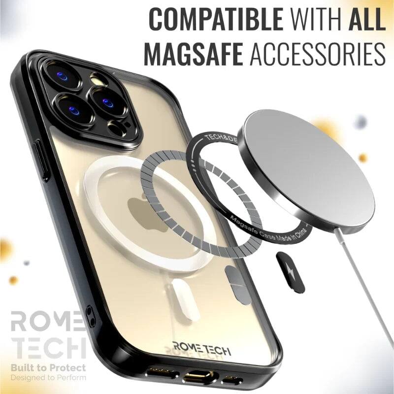 COMPATIBLE WITH ALL MAGSAFE ACCESSORIES

TECH&DE Magsafe Case Made in China

ROME TECH
Built to Protect
Designed to Perform