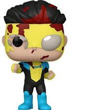 Front. Funko - POP! Television: Invincible - Invincible (Bloody) - COLLECTIBLES - Multicolored.