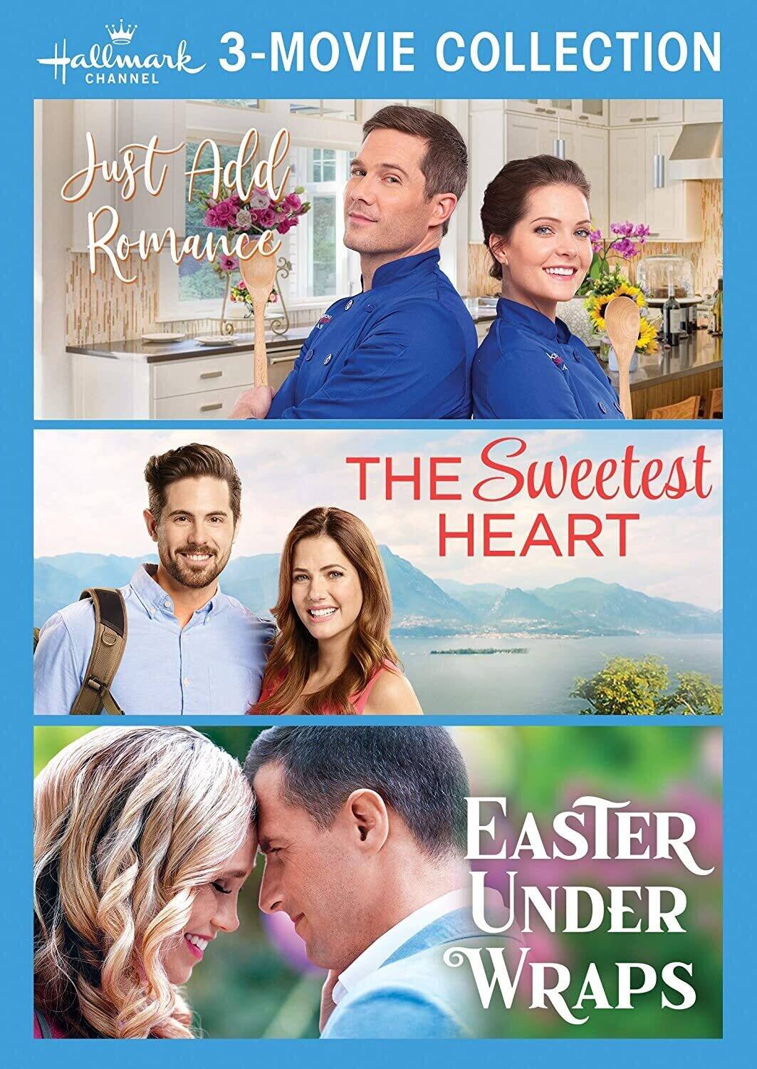 Front. Just Add Romance / The Sweetest Heart / Easter Under Wraps (Hallmark Channel 3-Movie Collection)   - DVD.
