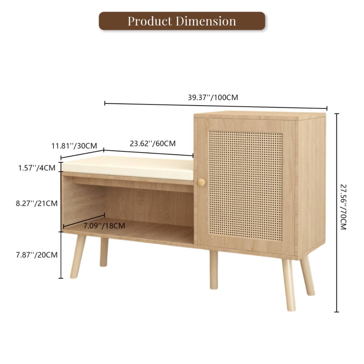 Product Dimension

- 39.37" / 100CM
- 23.62" / 60CM
- 11.81" / 30CM
- 1.57" / 4CM
- 8.27" / 21CM
- 7.87" / 20CM
- 7.09" / 18CM
- 27.56" / 70CM