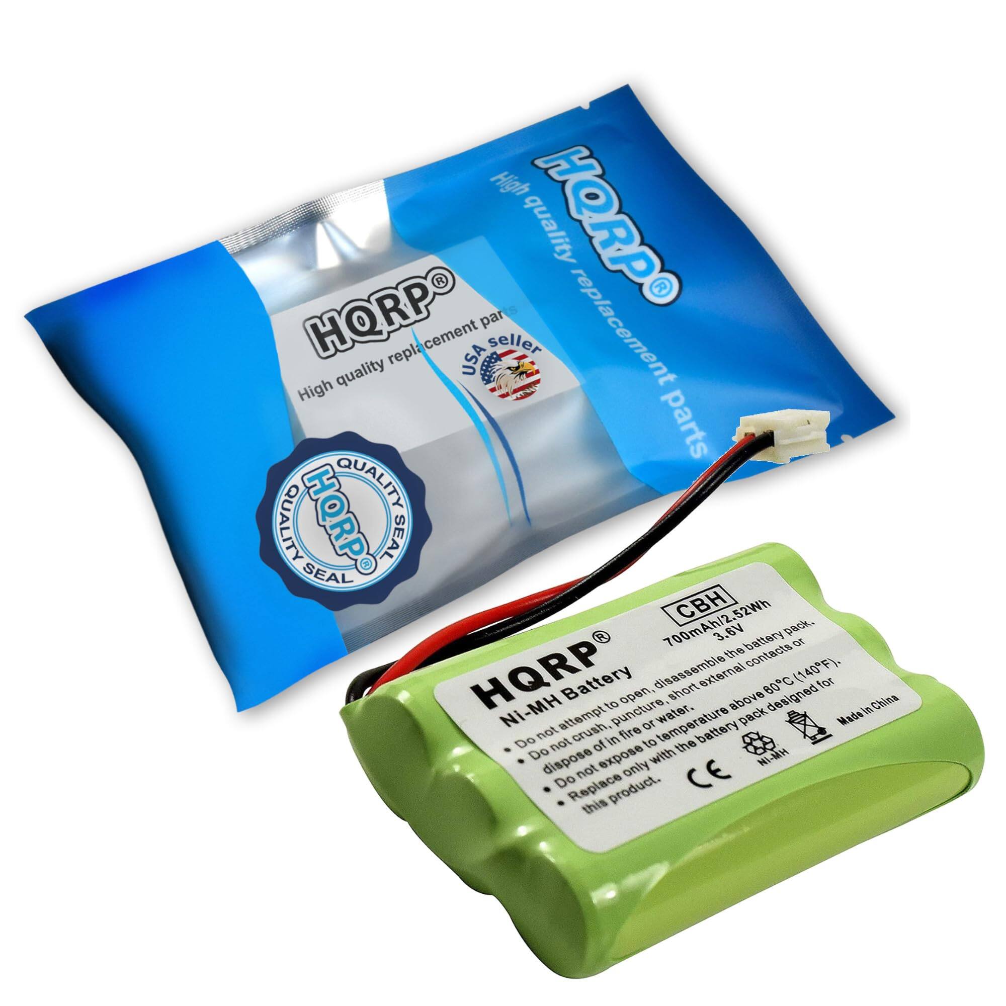 High quality replacement parts HQRP® High quality replacement parts USA seller A replacement parts QUALITY QUALITY HQRP SEAL SEAL 700mAh/2.52Wh CBH 3.6V pack. the battery contacts or HQRP Battery disassemble external C (140°F), for open, short 80°C NI-MH to puncture water. above designed a Chia attempt or temperature pack Made Do not not crush, in fire to the battery Do of dispose expose with W M Do not only CE Replace product. this