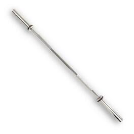 Sunny Health & Fitness - 60” (5 ft) Olympic Barbell Bar - Silver