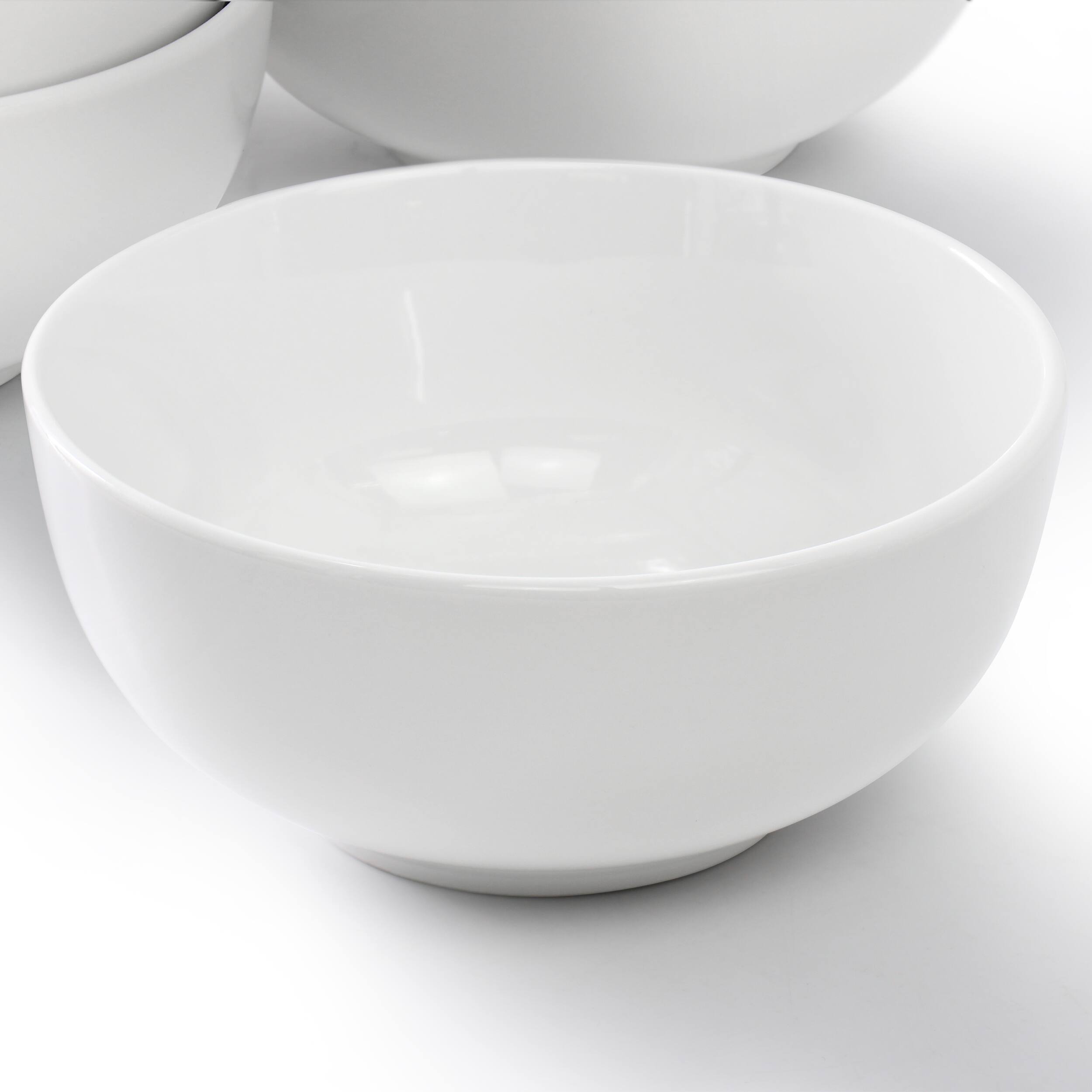 Alt View 1. Elama - Elama Professional Kitchen 12 Piece Porcelain Bowl Set in White - White.
