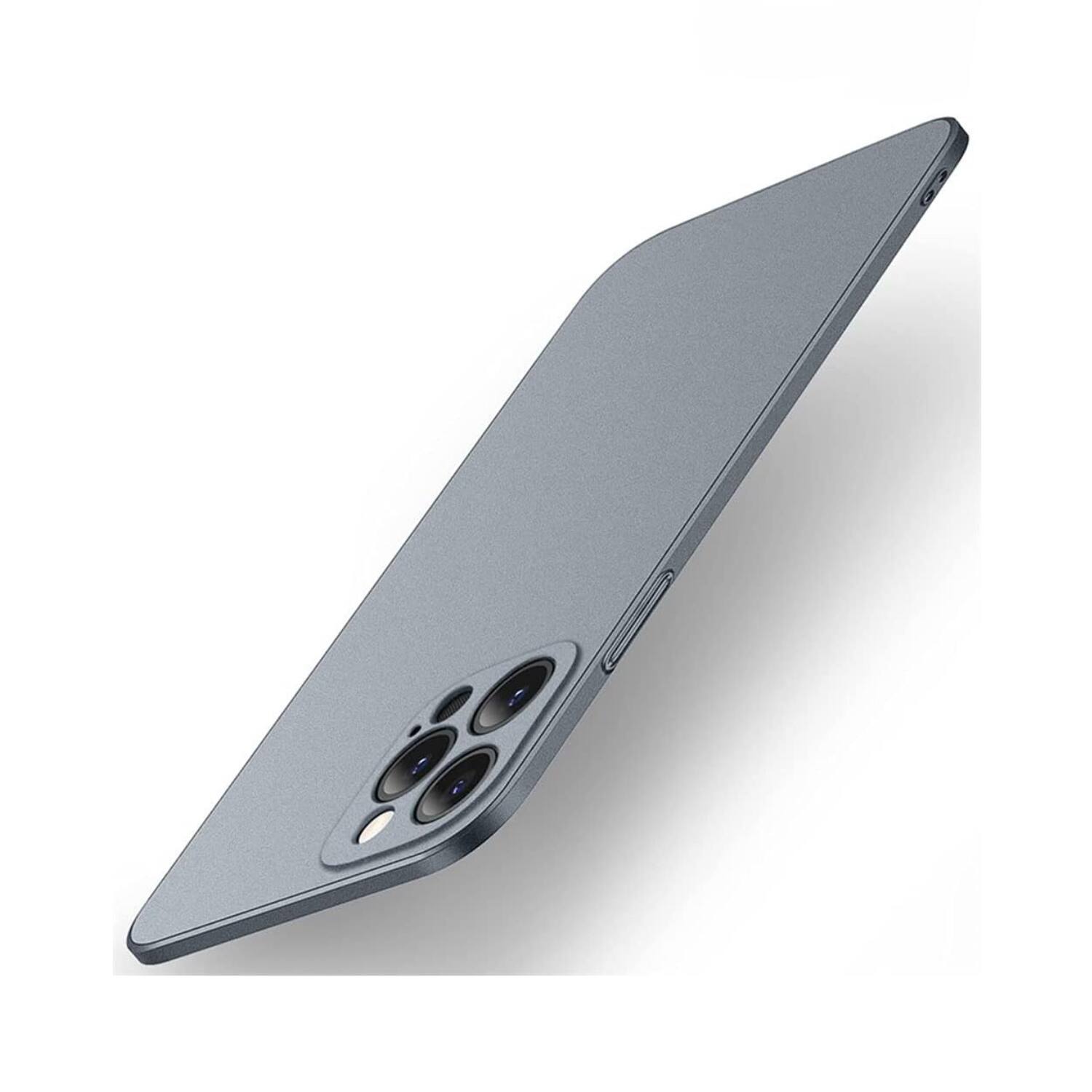 Left. Stock Preferred - Ultra-Thin Shockproof Case Cover for iPhone 16 Pro Grey - Grey.