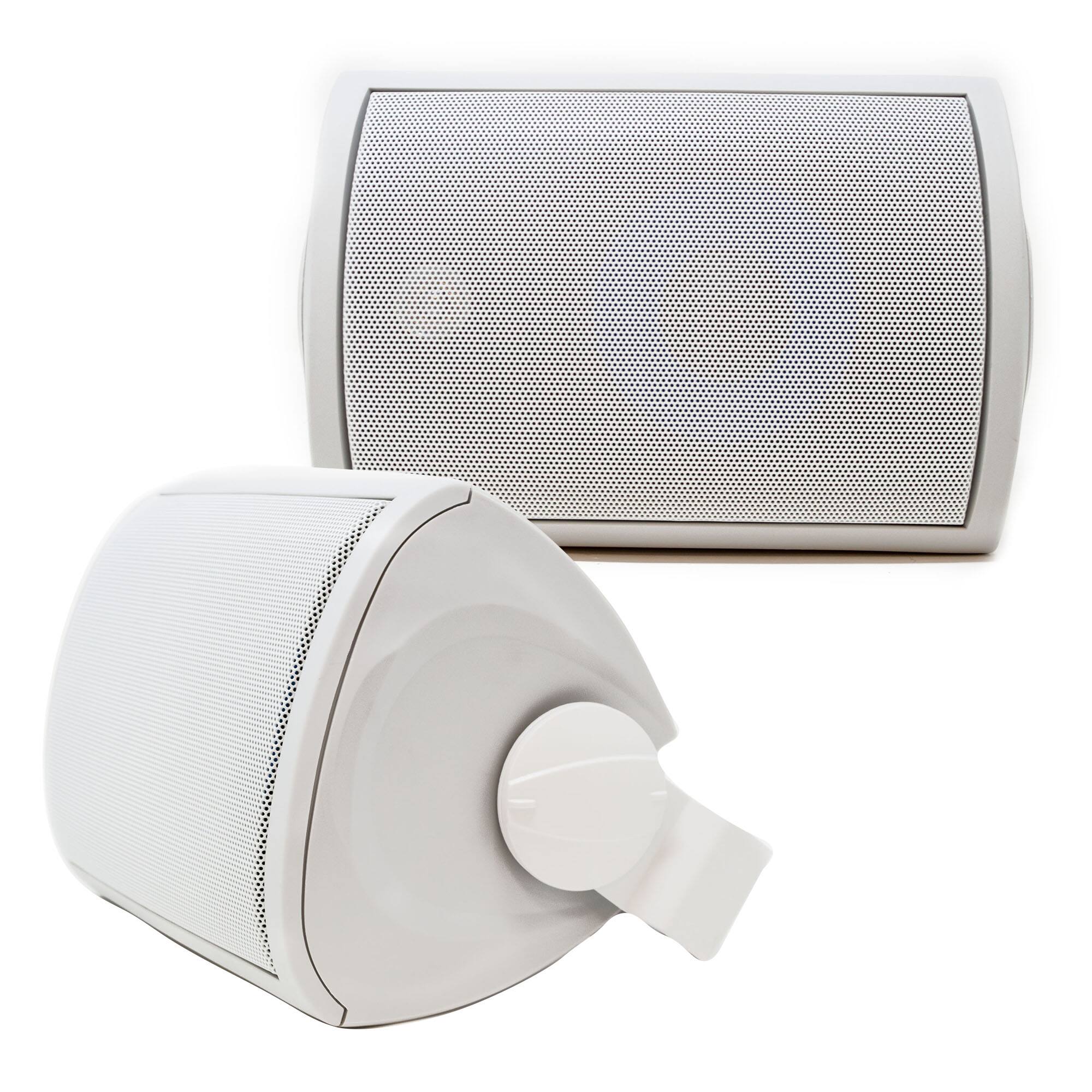 Front. Legrand - Legrand MS3523WH 3000 Series 5.25" Outdoor Speakers (Pair) Off-White - Black/Gray.