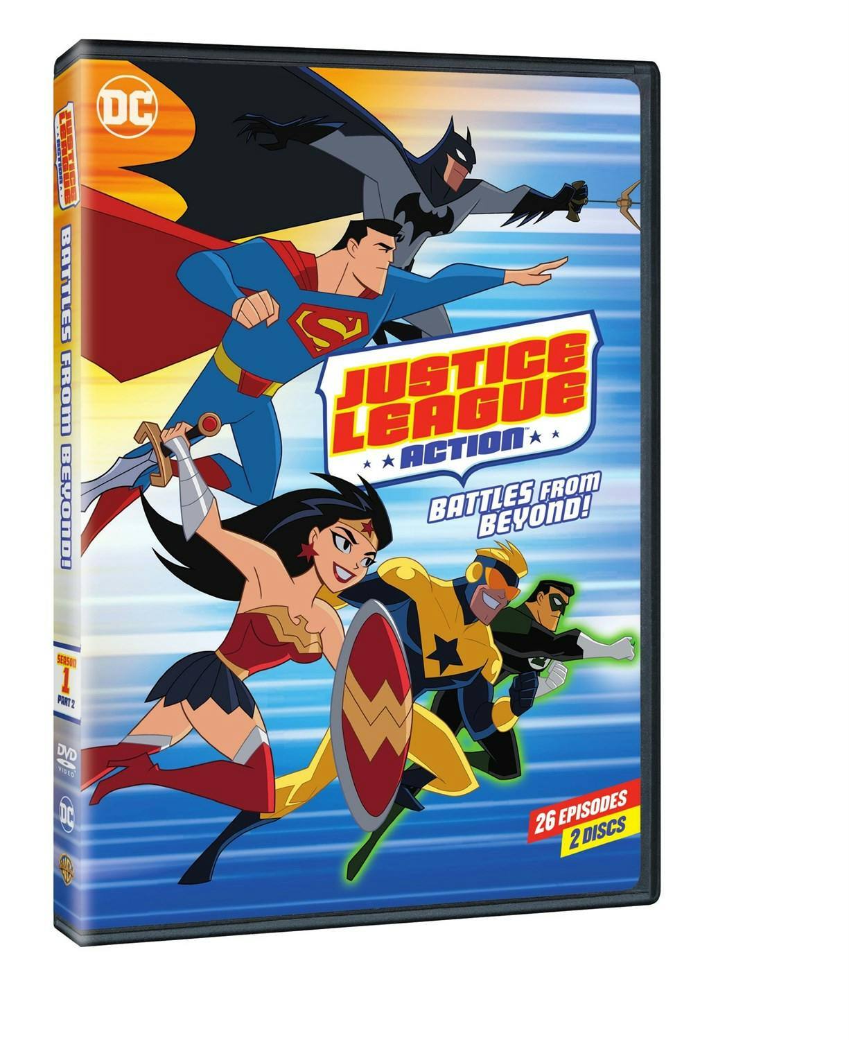 Angle. Justice League: Action Season 1 Part 2   - DVD.
