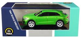 Audi RS Q8 Java Green Metallic 1/64 Diecast Model Car by Paragon