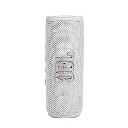 JBL - Flip 6 Portable Bluetooth Speaker powerful sound deep bass waterproof PartyBoost for multiple speaker pairing White