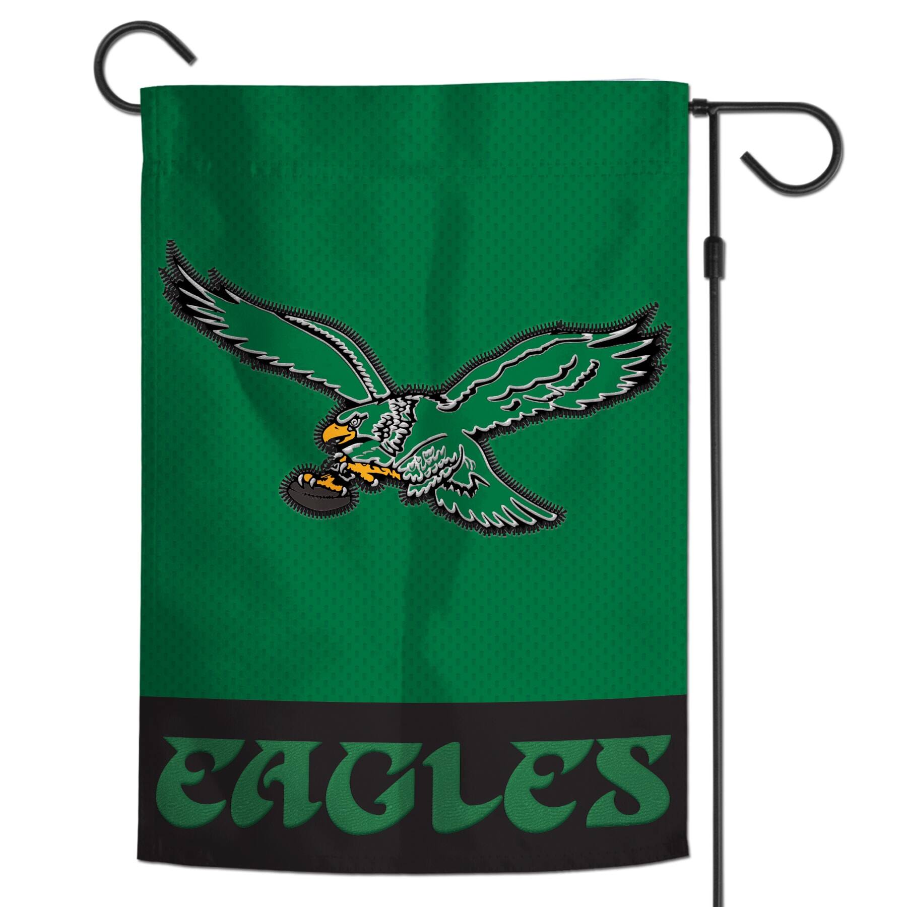 Alt View 1. WinCraft - Philadelphia Eagles 12" x 18" Applique Garden Flag - Multicolor.