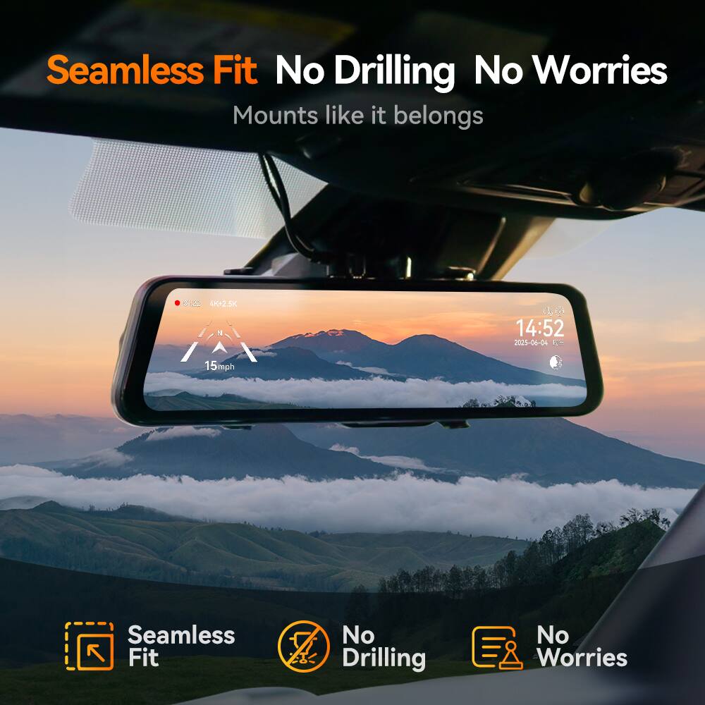 Seamless Fit  
No Drilling No Worries  
Mounts like it belongs  

Seamless Fit  
No Drilling  
No Worries